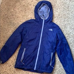 North face fluffy jacket